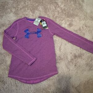 Under Armour Kids' Violet Thermal Long Sleeve Tee
